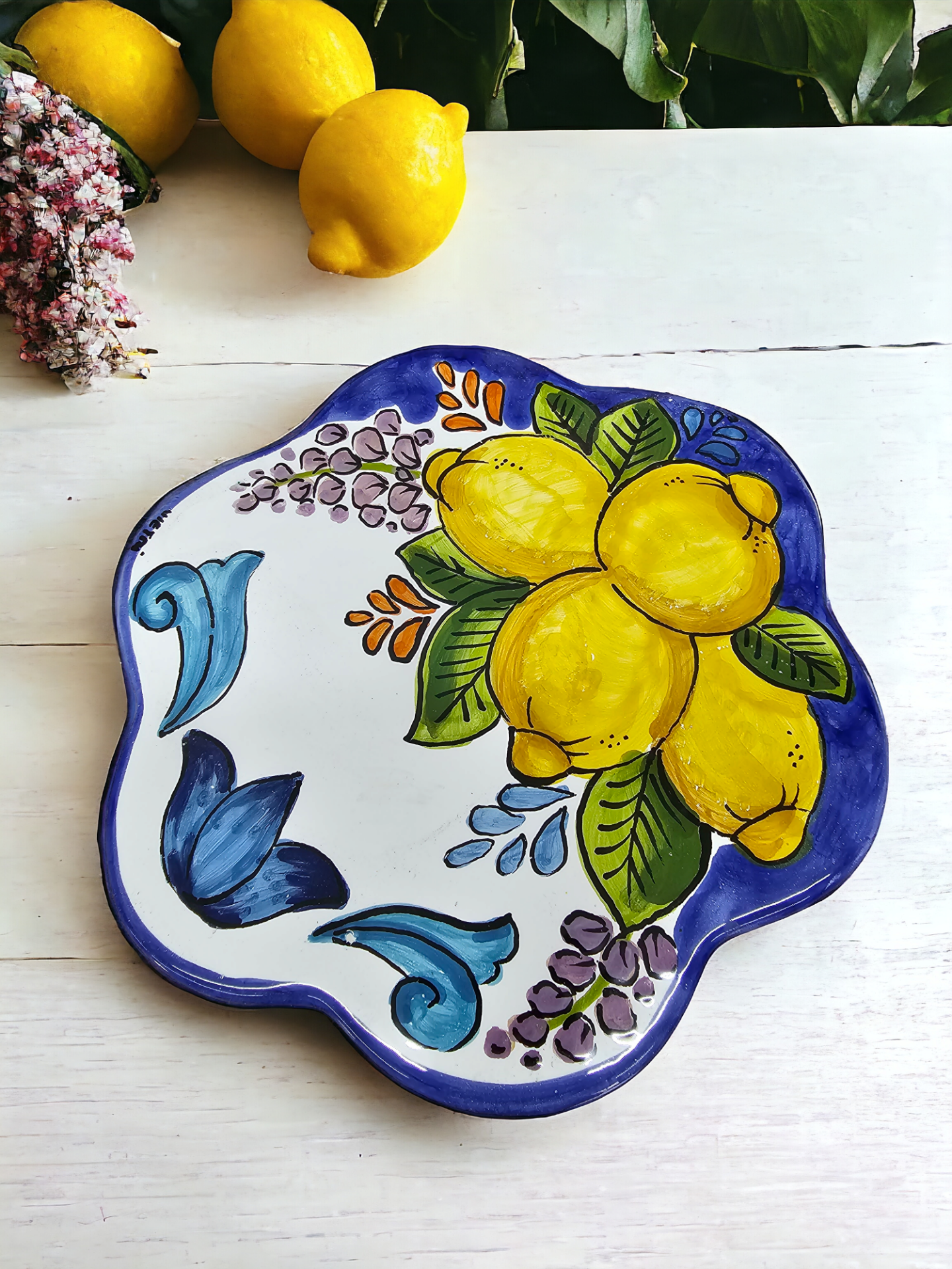 Ceramic Trivet – Amalfi Coast and Sorrento Peninsula Traditional Style ...