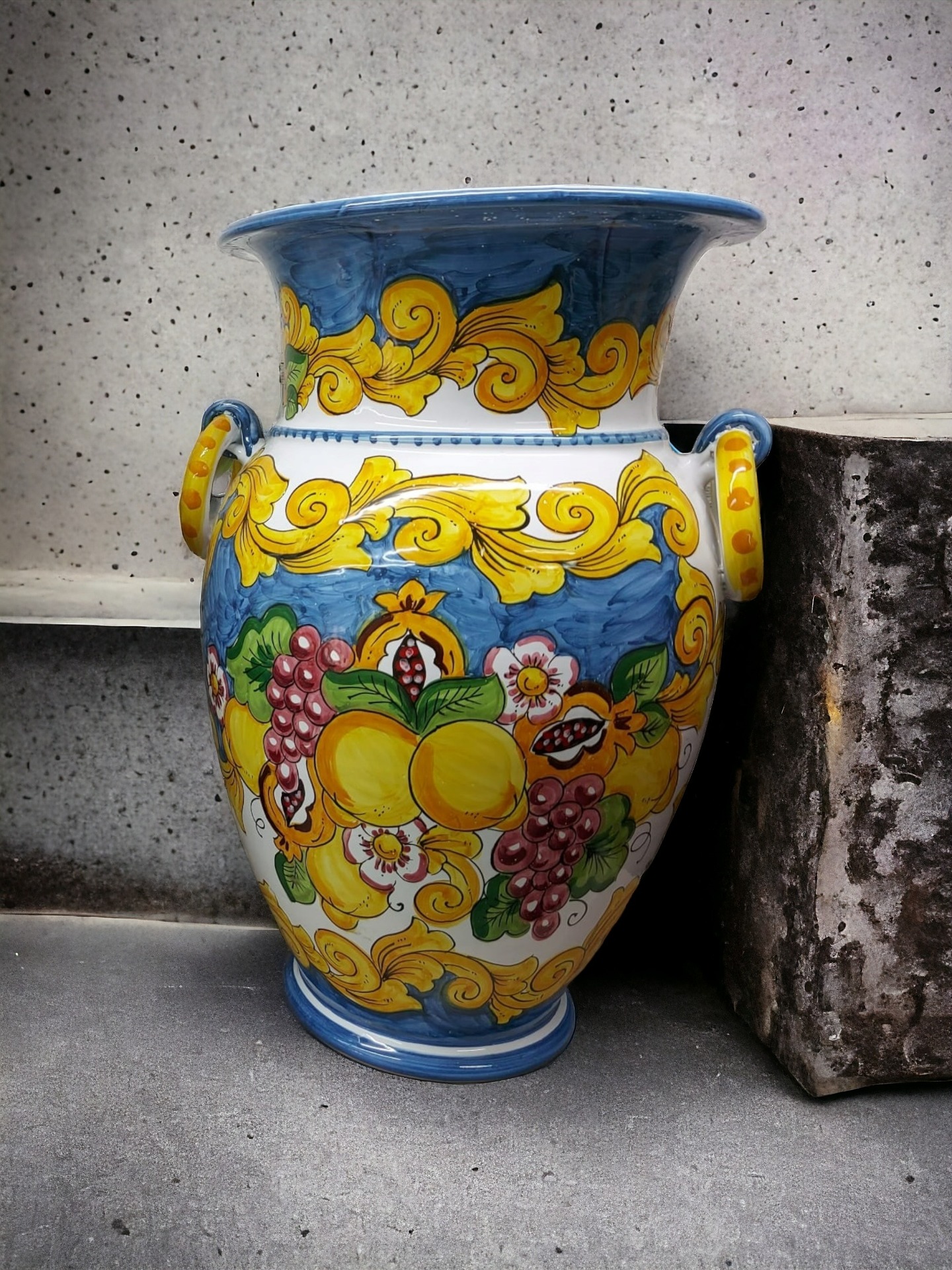 Portaombrelli Ceramica Vietrese